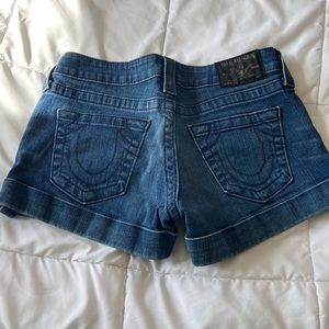 True Religion Jean shorts size 27